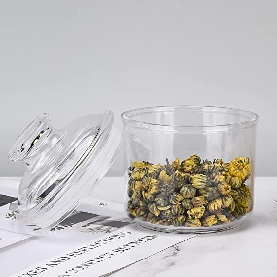 Acrylic Plain Storage Jar, Transparent Kitchen Sealing Jar, Airtight Clear Canister Jar, Food Storage Container, Stackable Condiment Kitchen Organizer Acrylic Plain Storage Jar, Transparent Kitchen Sealing Jar, Airtight Clear Canister Jar, Food Storage Container, Stackable Condiment Kitchen Organizer
